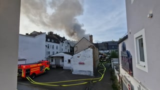 Wohnhausbrand Diez