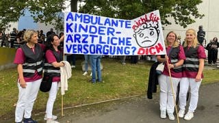 Ärzte protestieren in Lahnstein 