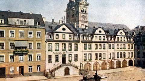 Die städtische Feuerwache Am Plan in Koblenz 1922