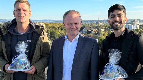 Neuwieds Oberbürgermeister Jan Einig hat sich bei zwei Ersthelfern bedankt, die bei Unfall tätig wurden