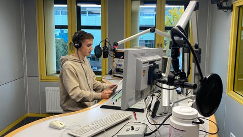 ARD-Jugendmedientag - Schulklasse aus Bitburg zu Gast im SWR Studio Koblenz