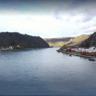 Mittelrhein bei St. Goar - Streit um Mittelrheinbrücke