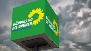 Schild von Bündnis90Die Grünen