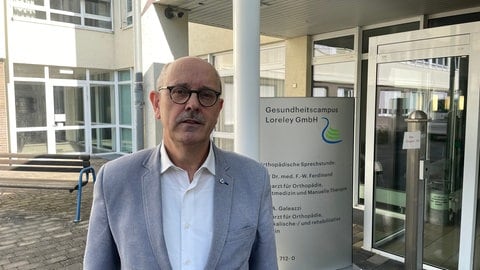 Michael Brahm ist der Geschäftsführer der kommunalen Krankenhausgesellschaft in Oberwesel.