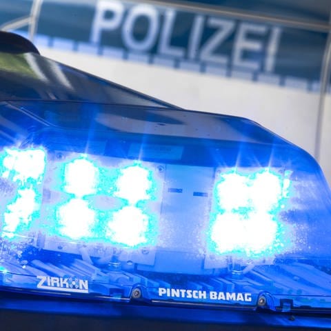 Blaulicht eines Polizeiwagens
