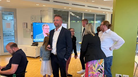 Der SPD-Kandidat Marko Boos im Kreishaus: Die Spannung steigt bei der Landratswahl 2024 im Kreis Mayen-Koblenz