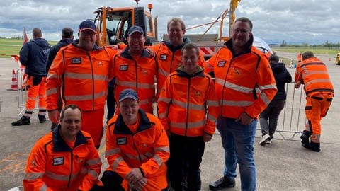 Das deutsche Team bei den Schneepflug Europameisterschaften in Mendig.