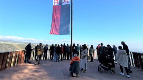 Feierliche Eröffnung der neugestalteten Kanzel am Krahnenberg