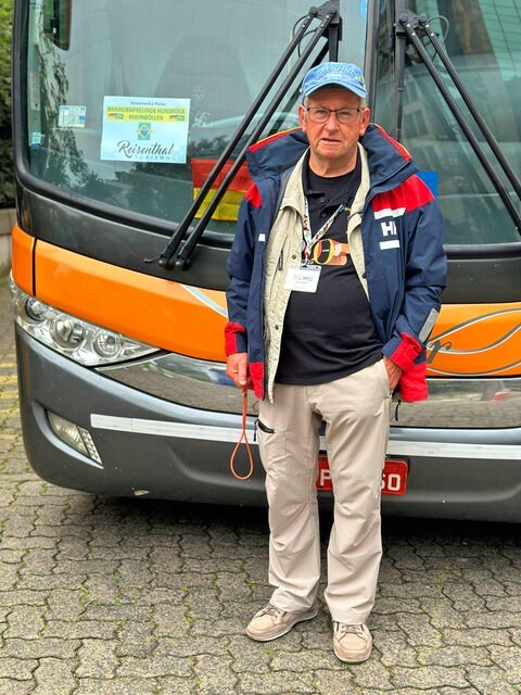 Peter Benke aus Kirchberg im Hunsrück. Vorfahren seiner Mutter waren aus Dickenschied nach Brasilien ausgewandert.