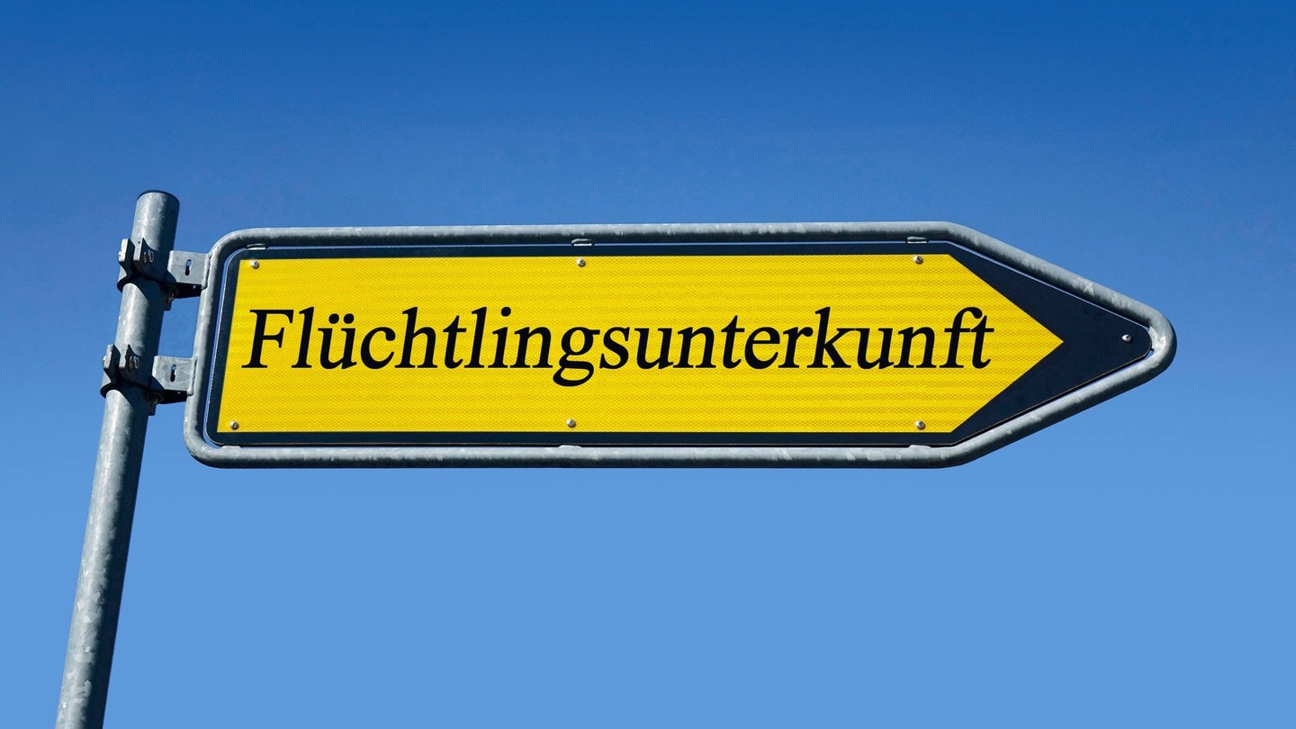 Ein Schild mit der Aufschrift 