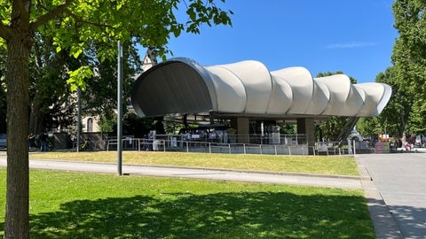 Die Talstation der Seilbahn in Koblenz.