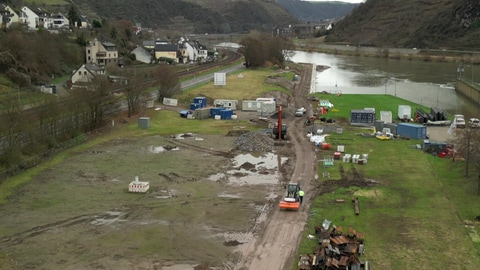 Die zweite Kammer für die Moselschleuse in Lehmen ist seit 2003 geplant und immer noch nicht fertig gebaut.