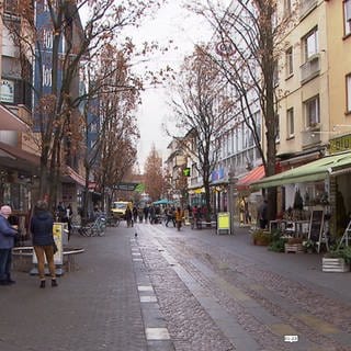 Fußgängerzone von Frankenthal