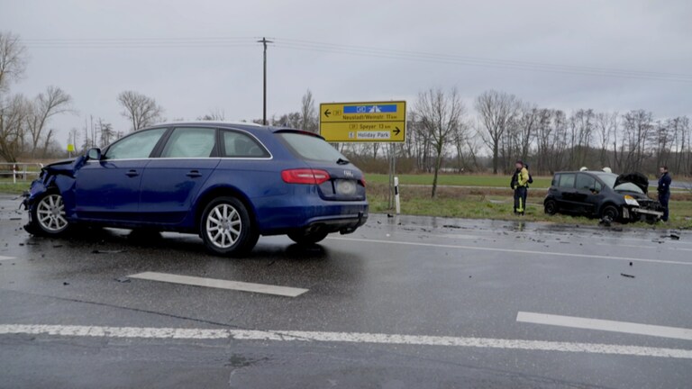 Verkehrsunfall Mit Einem Toten Auf Der B39 Bei Neustadt-Geinsheim - SWR ...