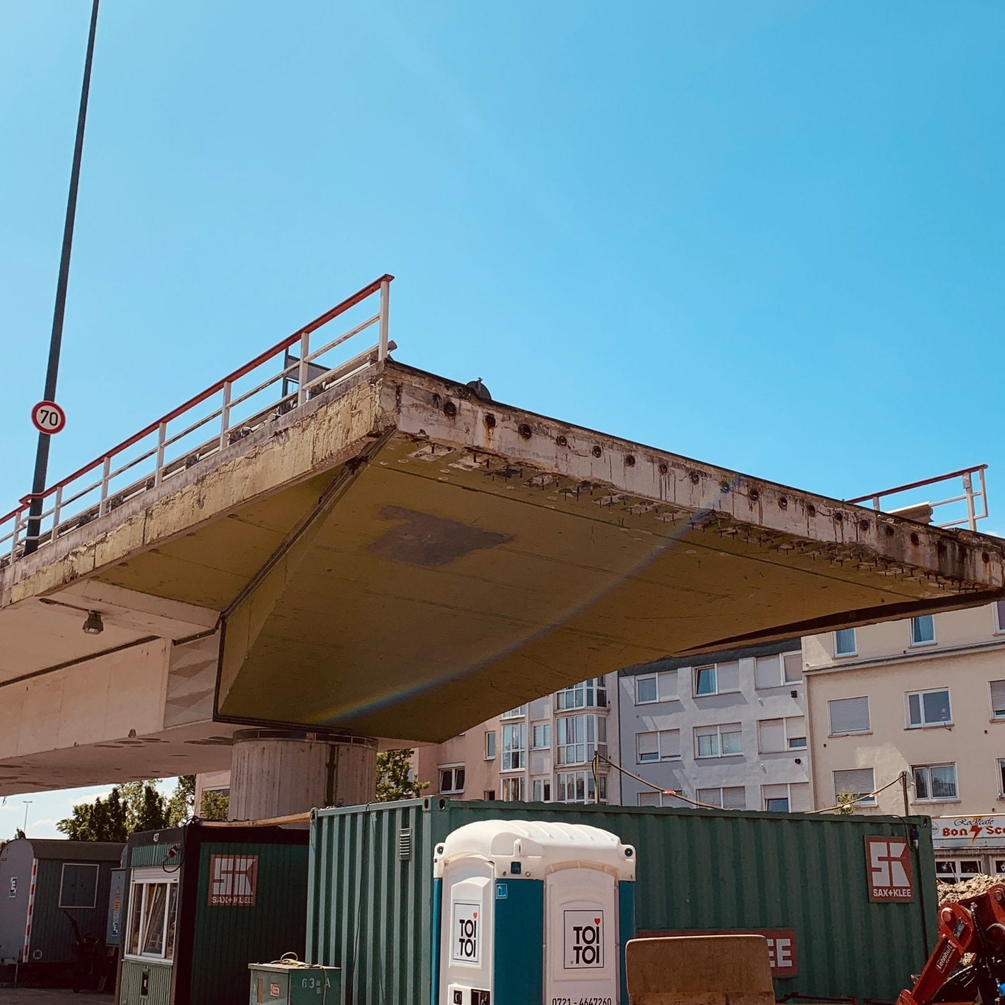 Letzte Vorbereitende Arbeiten Vor Wiederaufbau Der Hochstraße Süd - SWR ...