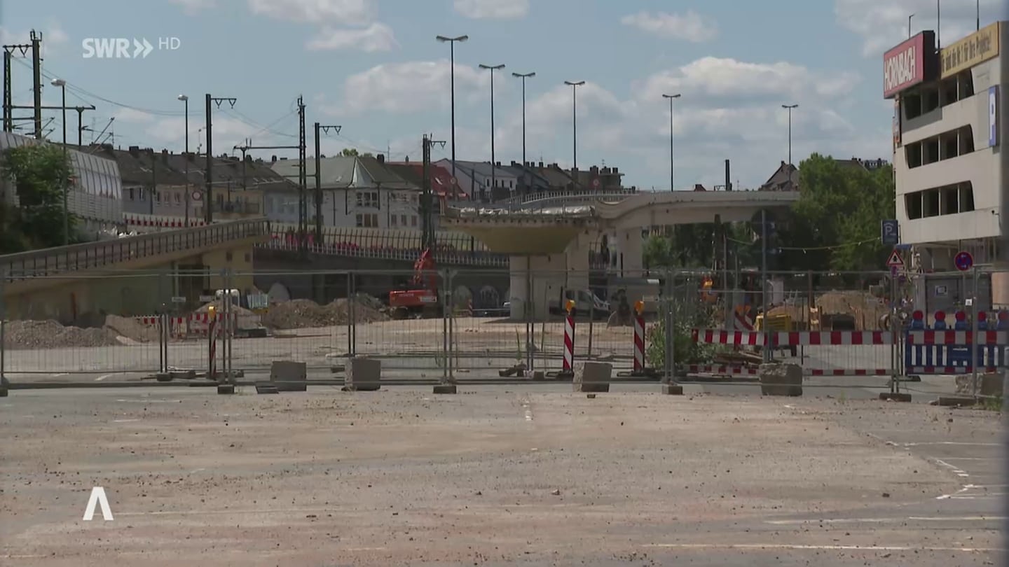 Baubeginn Für Die Neue Hochstraße-Süd In Ludwigshafen - SWR Aktuell