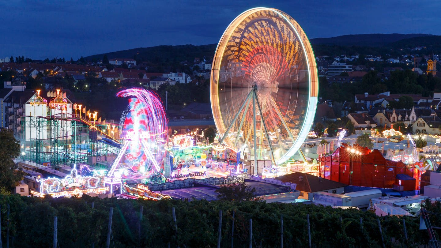 Wie groß ist der Bad Dürkheimer Wurstmarkt?