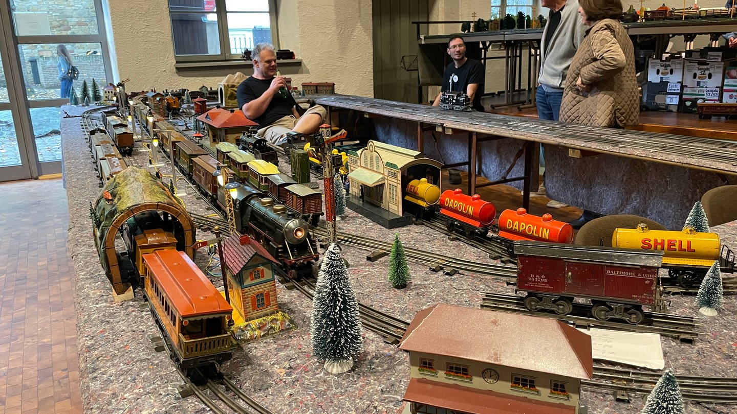 Dampflokomotiven bei Museumsfest Friesenheim