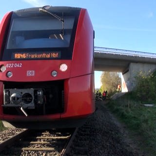 Tödlicher Unfall auf Bahnstrecke Frankenthal