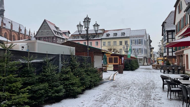 Schnee in der Pfalz