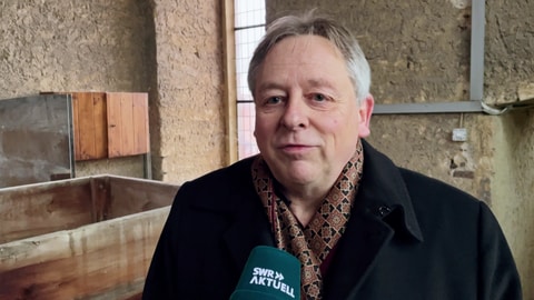 Dekan Stefan Kuntz in der Schloßkirche Bad Dürkheim