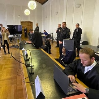 Zweiter Tag im Prozess um tödliche Messerattacke in Ludwigshafen
