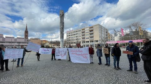Demo vor Stadtrat Ludwigshafen