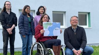 Siegergruppe der Energiespar-Challenge des Studierendenwerks Vorderpfalz in Germersheim