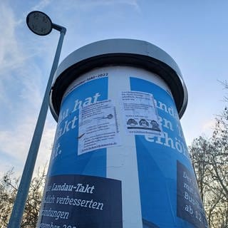 Plakate mit Beleidigungen in Landau
