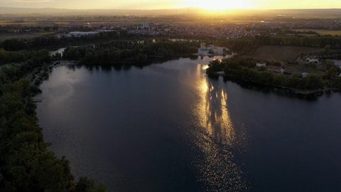 Silbersee von oben