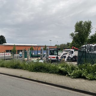 Der geplante Standort für die neue Asylbewerberunterkunft in Speyer: Hier soll ab Herbst ein Wohncontainerdorf für Geflüchtete entstehen.