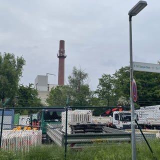 Neuer Standort für geplante Asylbewerberunterkunft in Speyer - hier sollen ab herbst Wohncontainer für Flüchtlinge errichtet werden