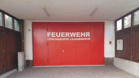 Das Feuerwehrhaus in Dammheim