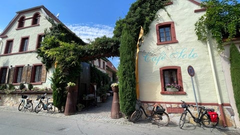 Das Café Solo in Weisenheim am Berg.