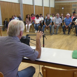 Ex-Bürgermeister Peter Gauweiler in Freisbach