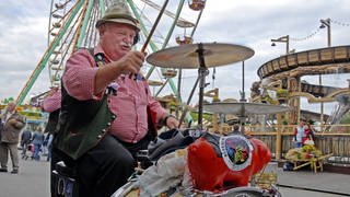 Musiker auf dem Bad Dürkheimer Wurstmarkt