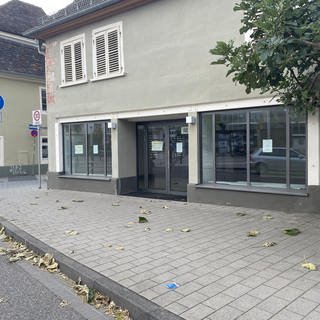 leerstehendes Geschäft in der Innenstadt von Landau