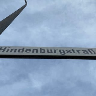 Schild der Hindenburgstraße in Landau