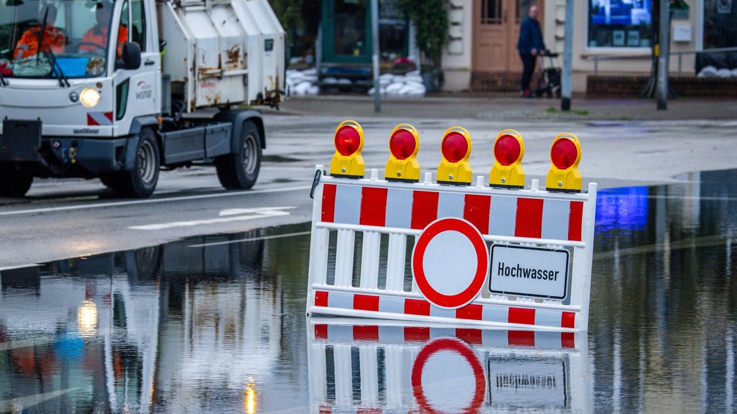 Bad Dürkheim schützt sich gegen Hochwasser (Archivbild)