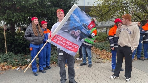 Menschen bei Demo