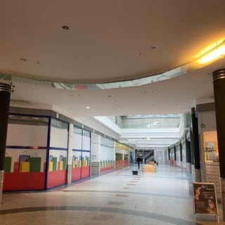 Das Einkaufszentrum Walzmühle in Ludwigshafen - Einkaufspassage