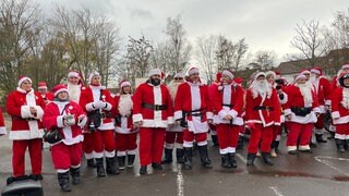 Die Riding Santas in Niederkirchen bei Deidesheim