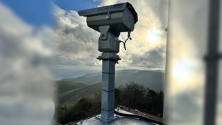 Erste Feratel Webcam in der Pfalz auf der Kalmit in Betrieb