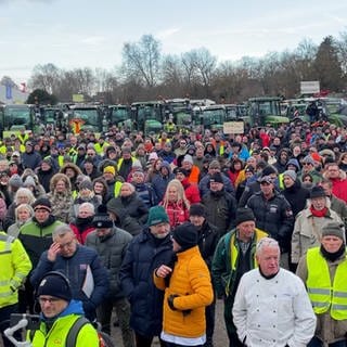 Bauernproteste in Ludwigshafen