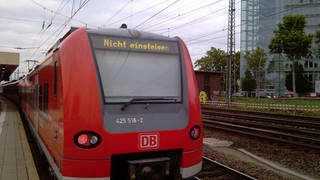 S-Bahn während des Lokführer-Streiks