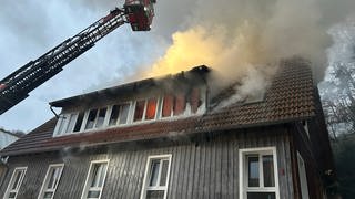 Hausbrand in Bad Bergzabern