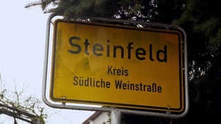 Steinfeld Ortsschild