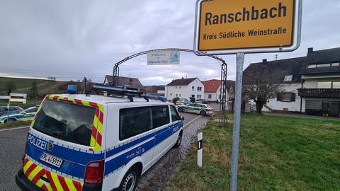 Der Ortseingang von Ranschbach