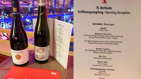 Sechs Weine aus der Südpfalz spielen bei der 74. Berlinale eine prominente Rolle
