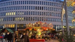 Weihnachtsmarkt Ludwigshafen Abend